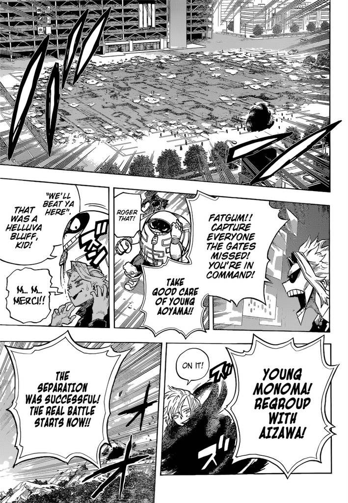 My Hero Academia, chapter 345