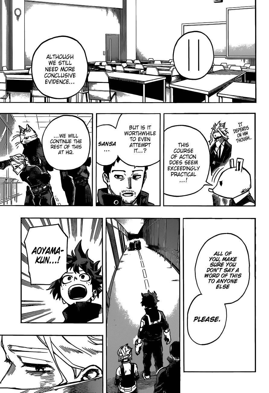 My Hero Academia, chapter 338