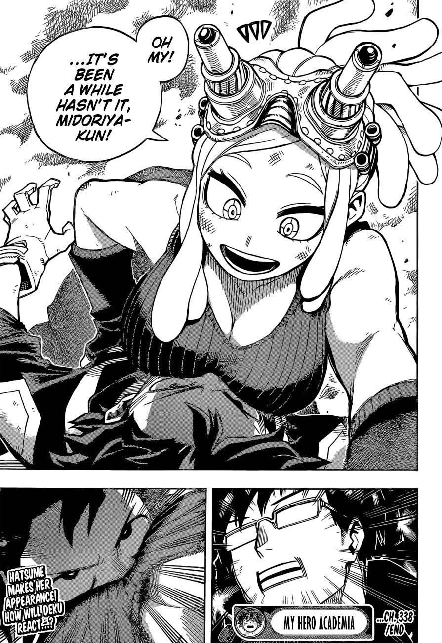 My Hero Academia, chapter 338