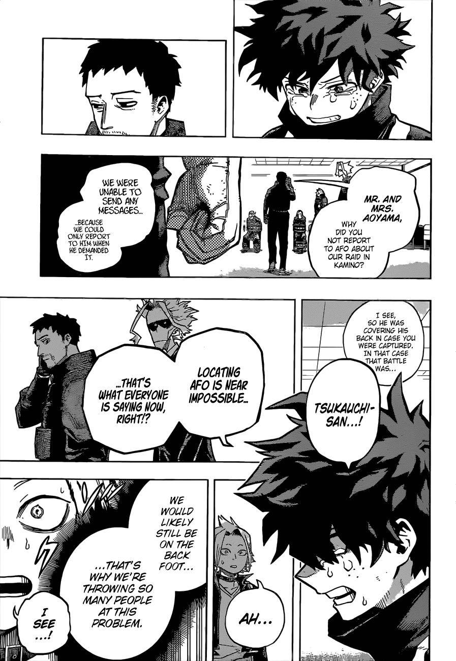 My Hero Academia, chapter 338