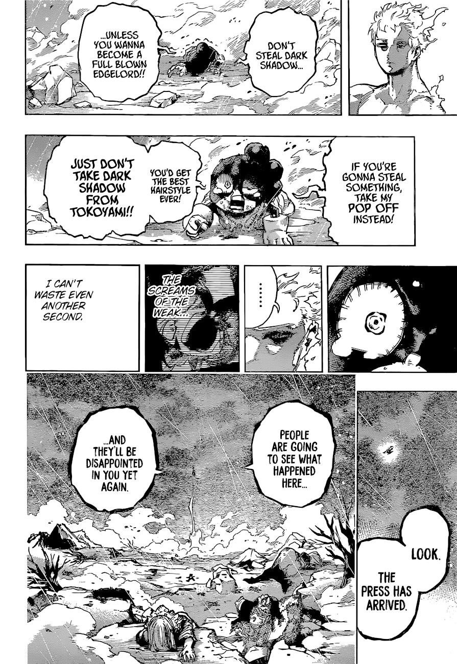 My Hero Academia, chapter 385