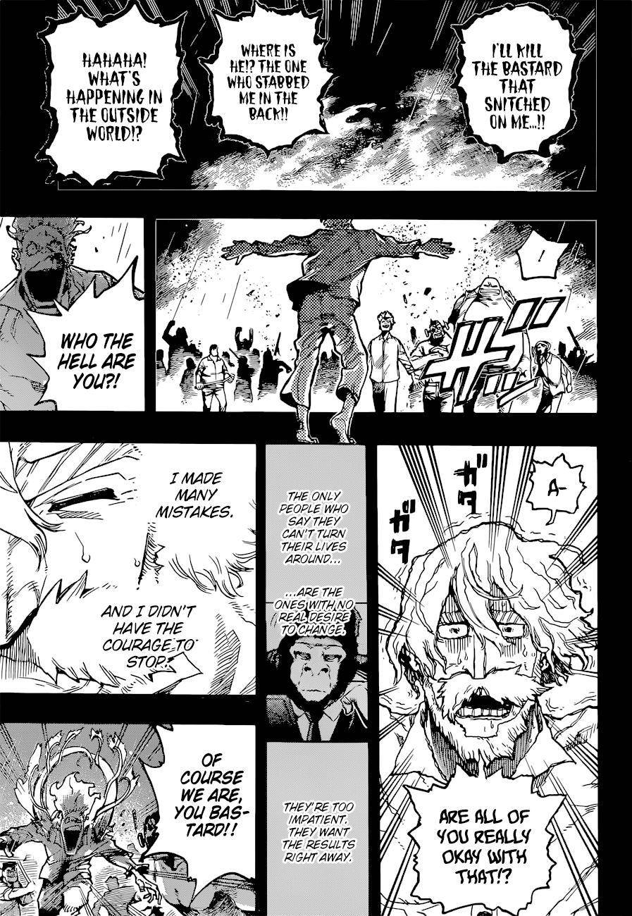 My Hero Academia, chapter 378