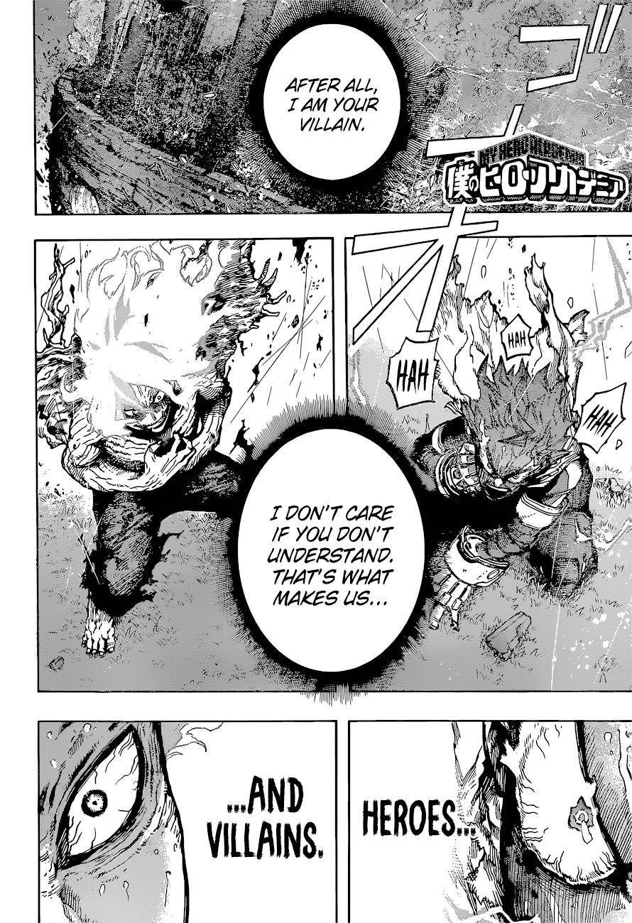 My Hero Academia, chapter 378