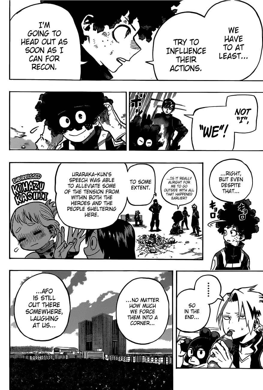 My Hero Academia, chapter 336