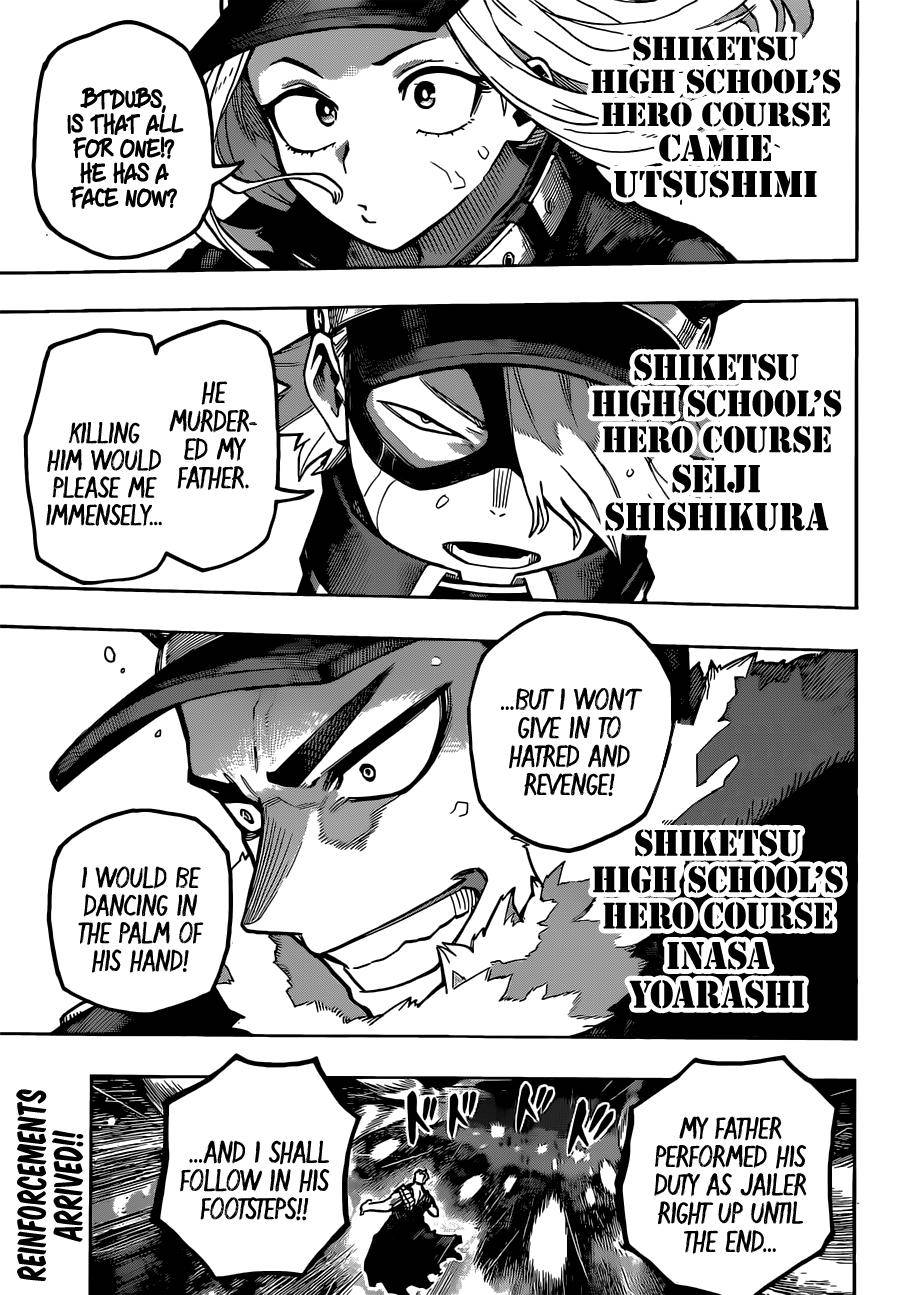 My Hero Academia, chapter 381