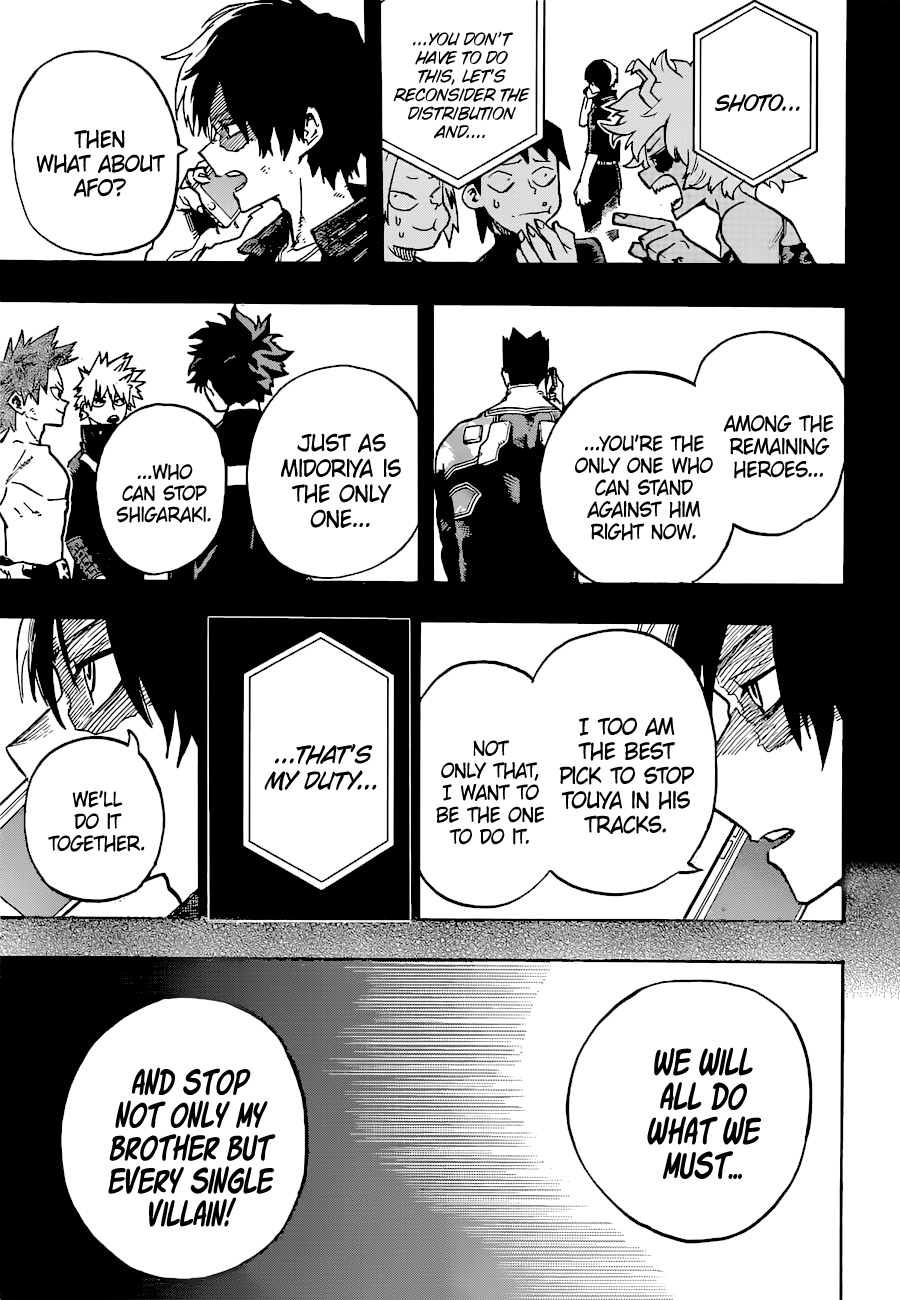 My Hero Academia, chapter 351