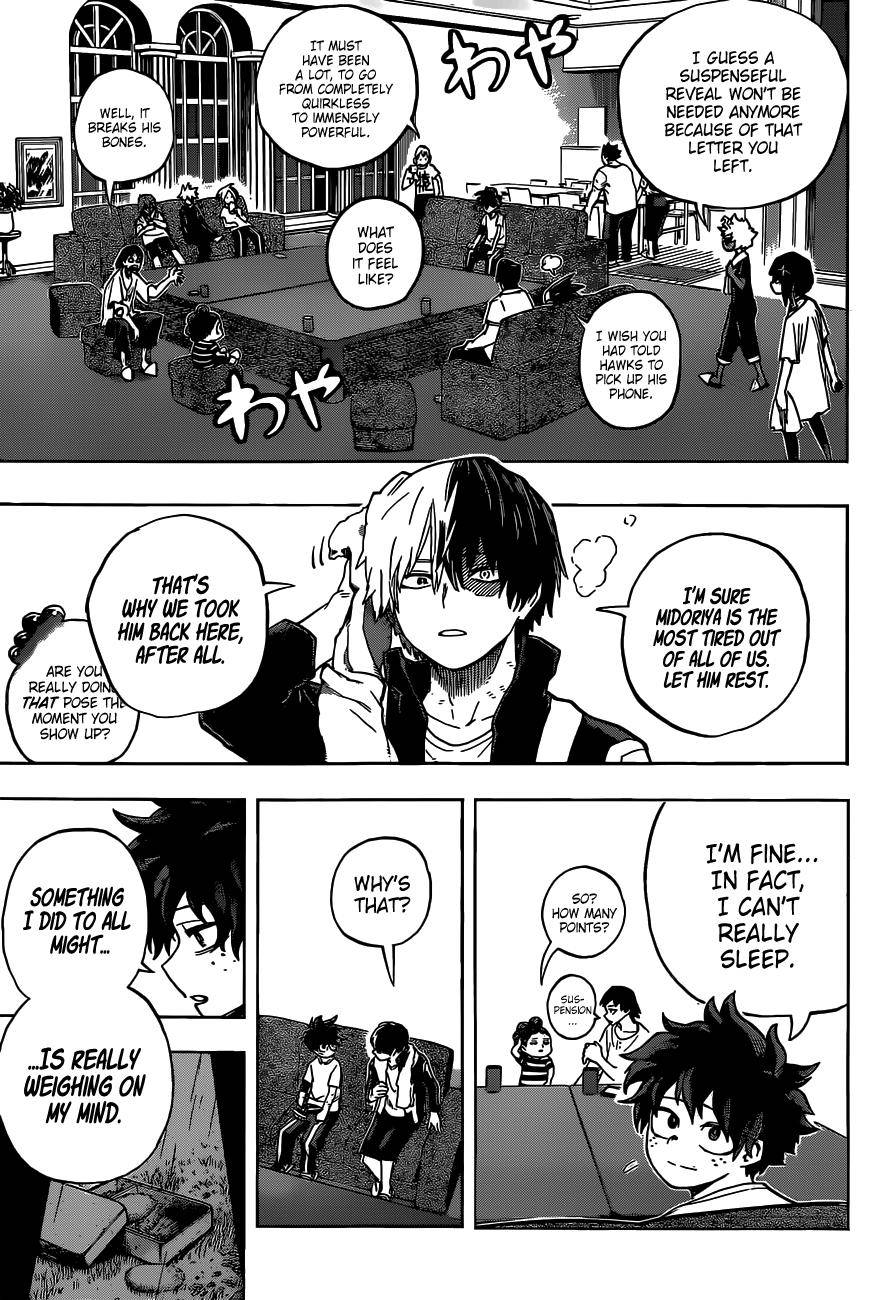 My Hero Academia, chapter 327