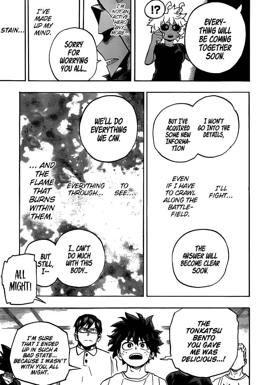 My Hero Academia, chapter 327