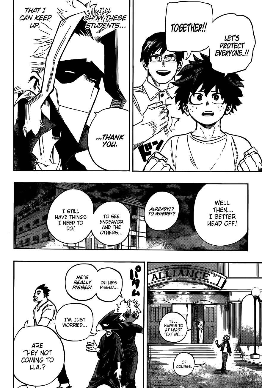 My Hero Academia, chapter 327