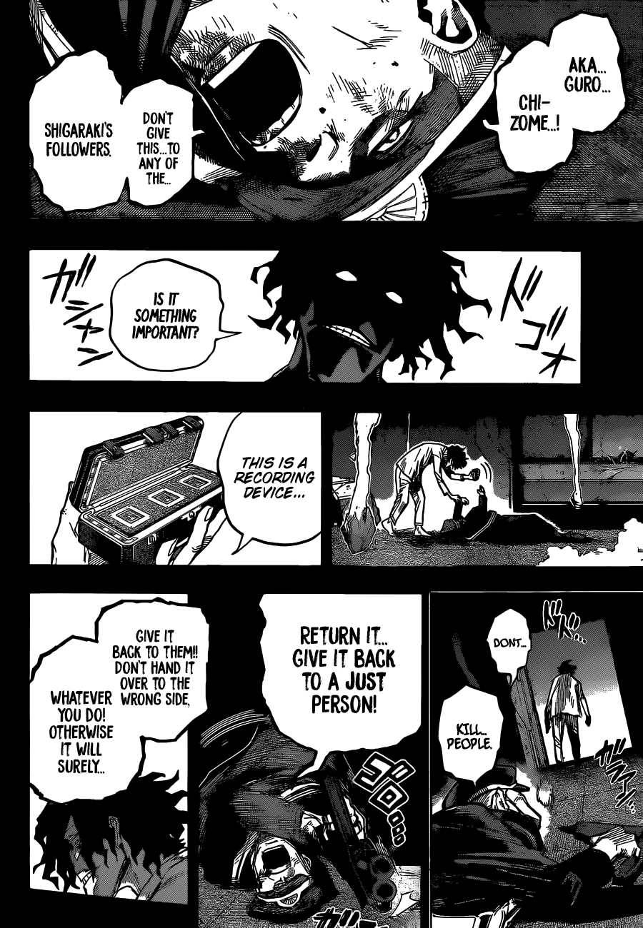 My Hero Academia, chapter 328