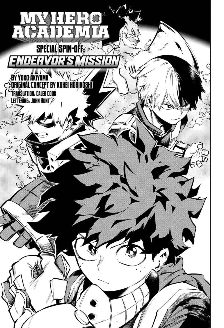 My Hero Academia, chapter 321.5