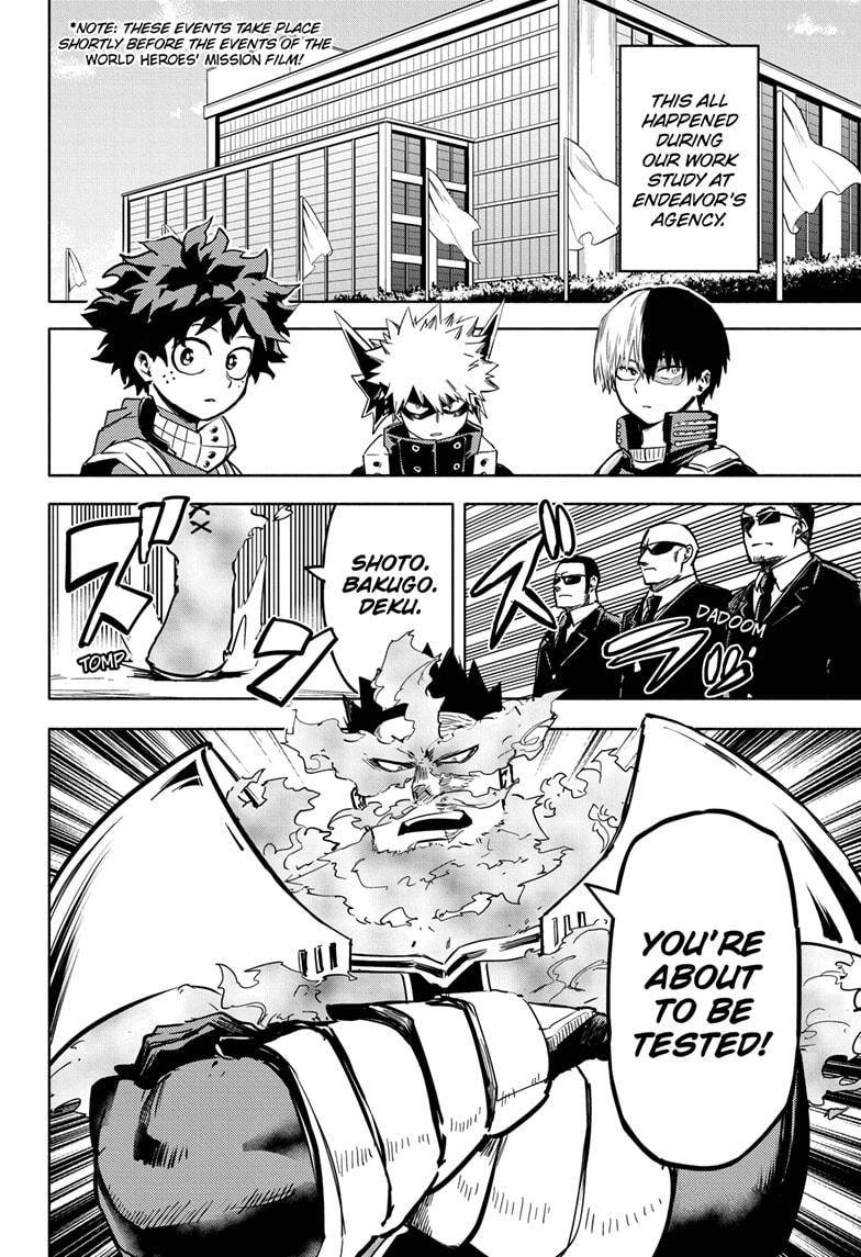 My Hero Academia, chapter 321.5