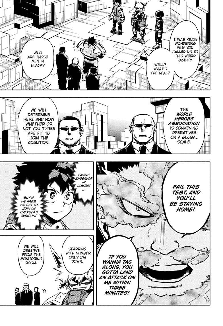 My Hero Academia, chapter 321.5