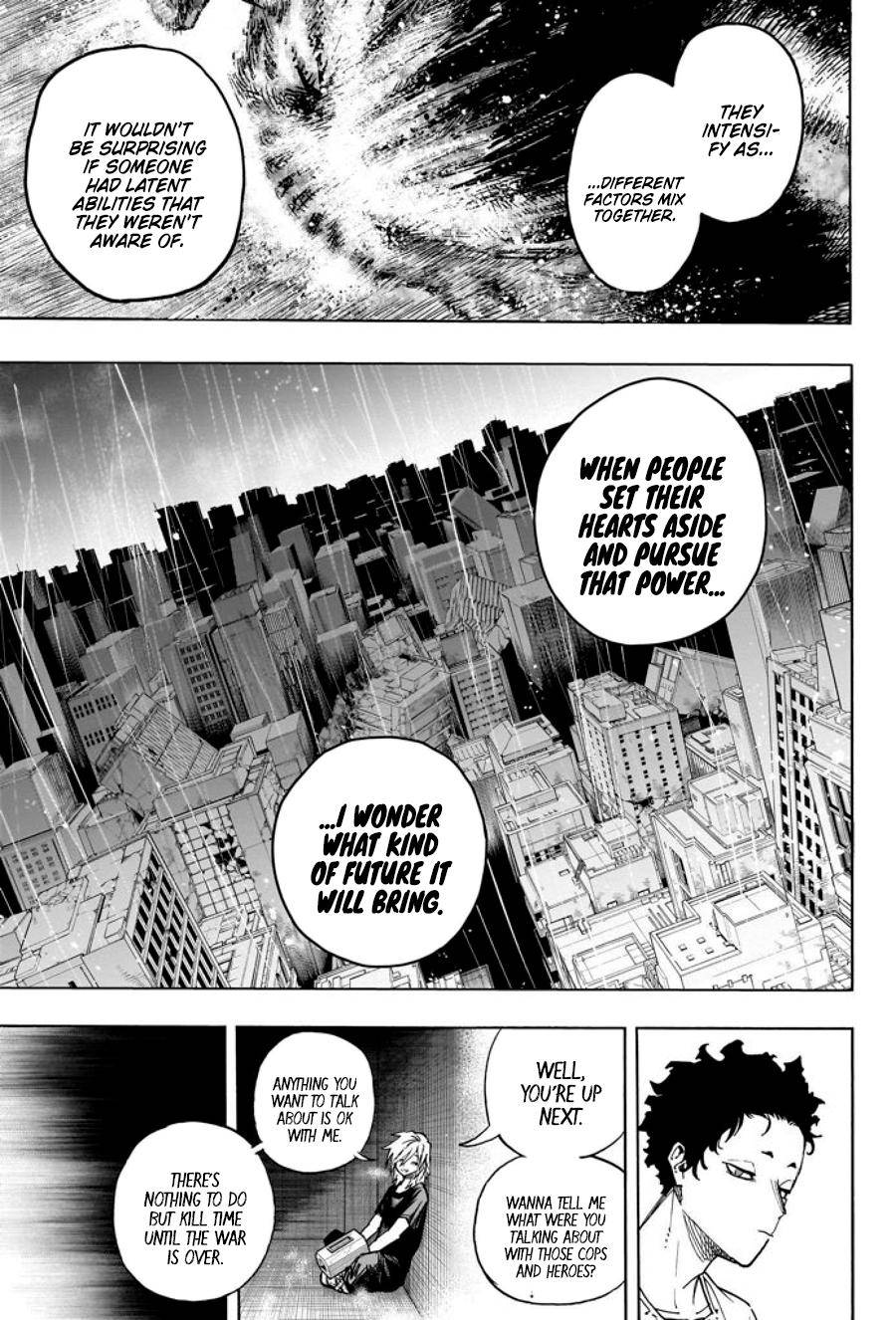 My Hero Academia, chapter 387