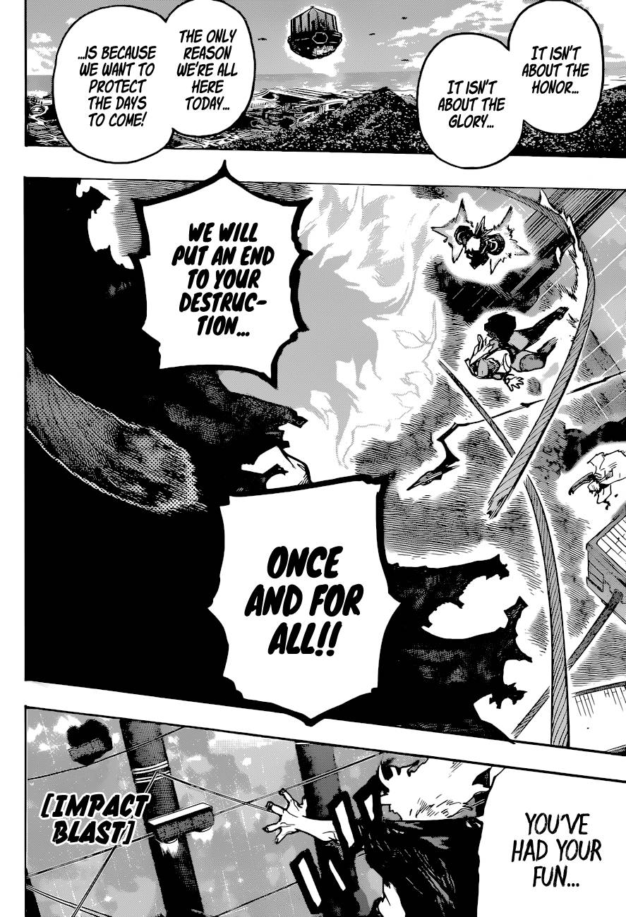 My Hero Academia, chapter 346