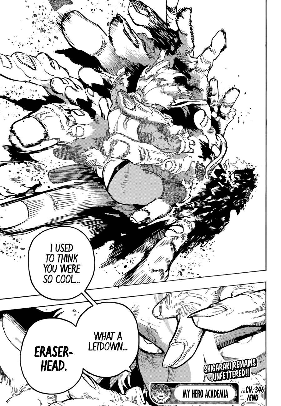 My Hero Academia, chapter 346