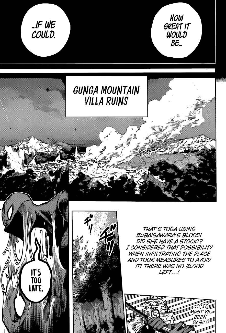 My Hero Academia, chapter 375