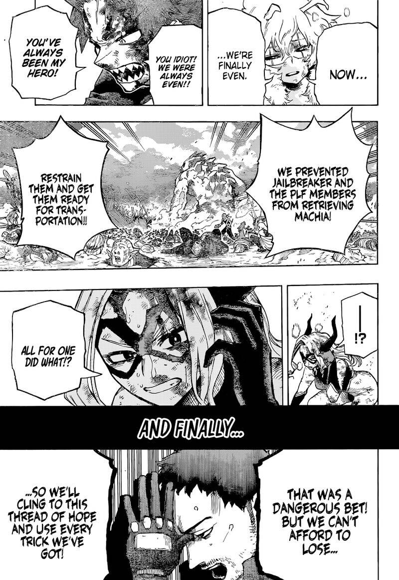 My Hero Academia, chapter 383