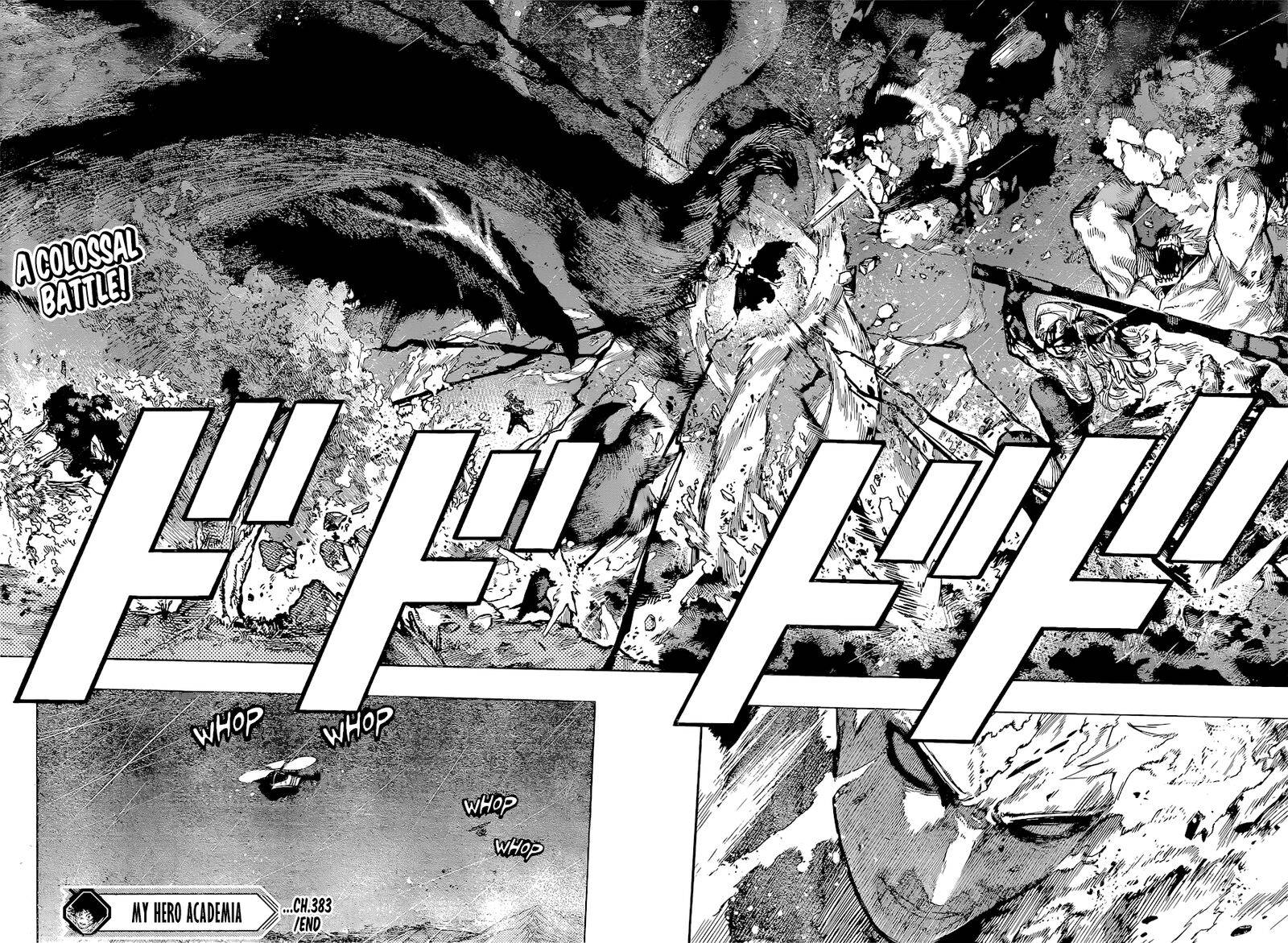 My Hero Academia, chapter 383