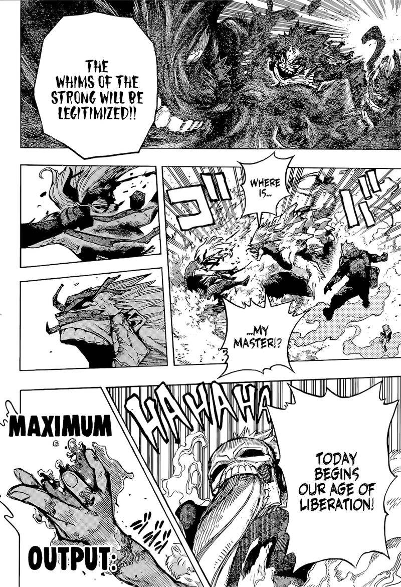 My Hero Academia, chapter 383