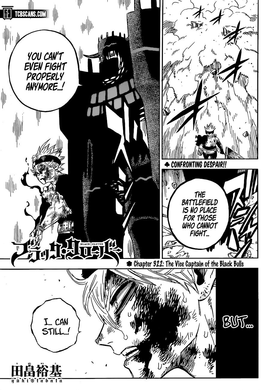 Black Clover, Chapter 322