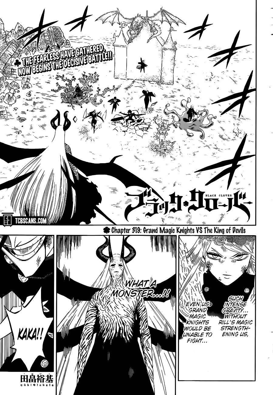 Black Clover, Chapter 319