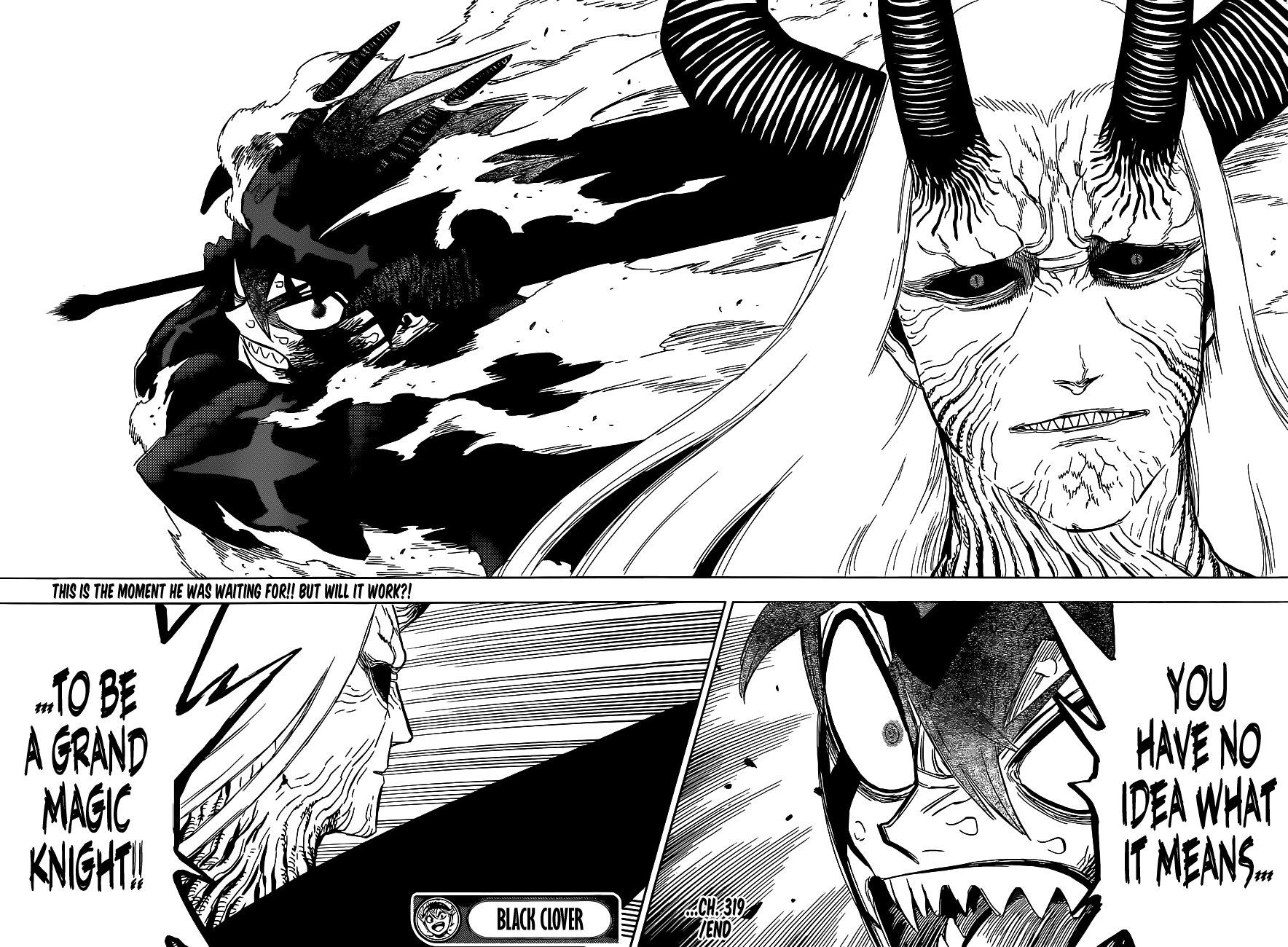 Black Clover, Chapter 319