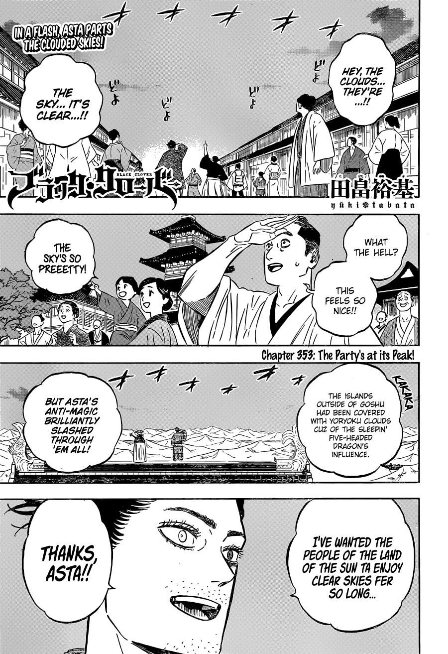 Black Clover, Chapter 353