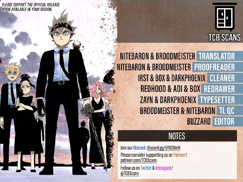 Black Clover, Chapter 315