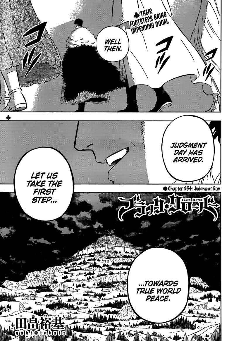 Black Clover, Chapter 354