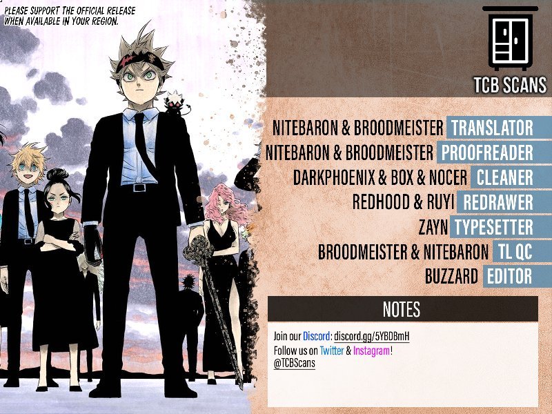 Black Clover, Chapter 318