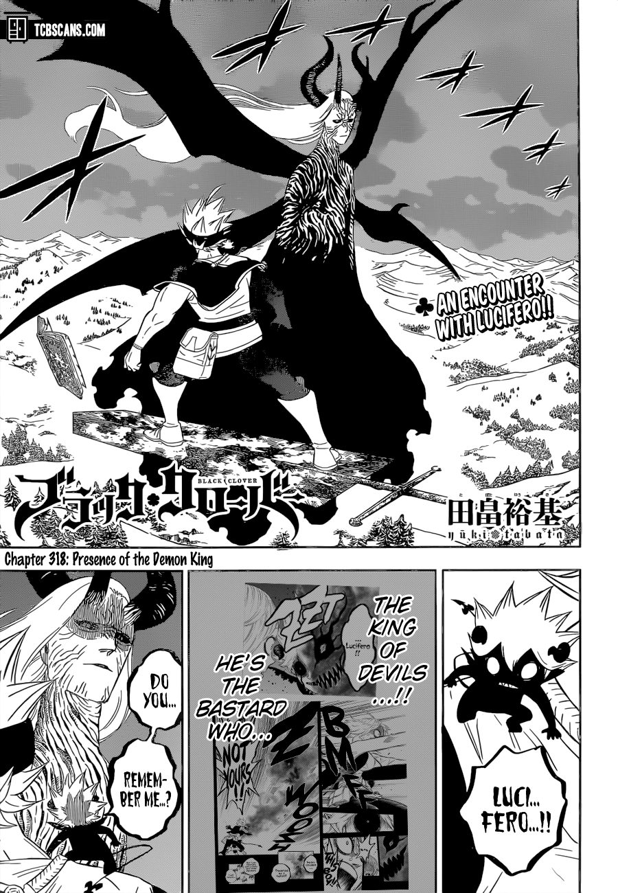 Black Clover, Chapter 318