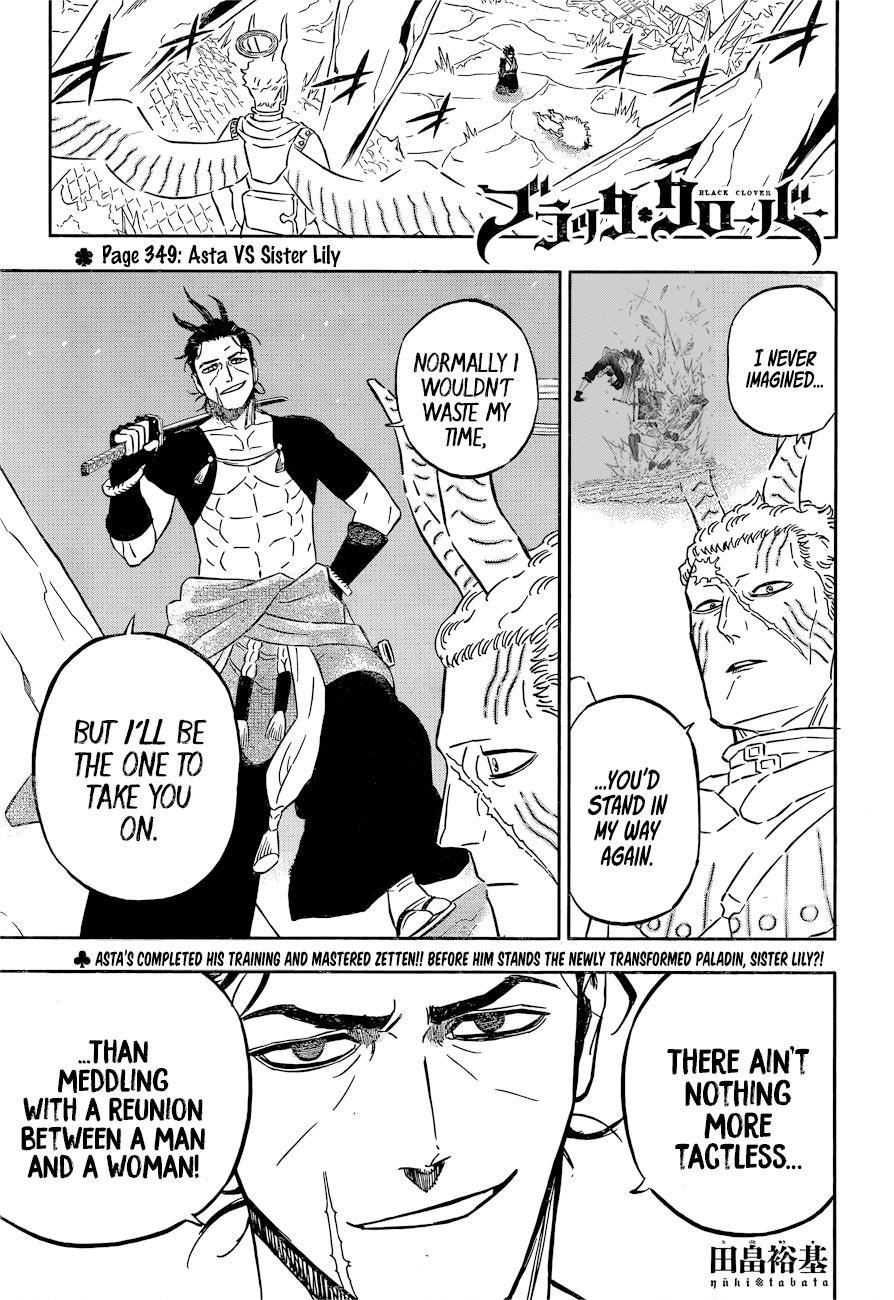 Black Clover, Chapter 349