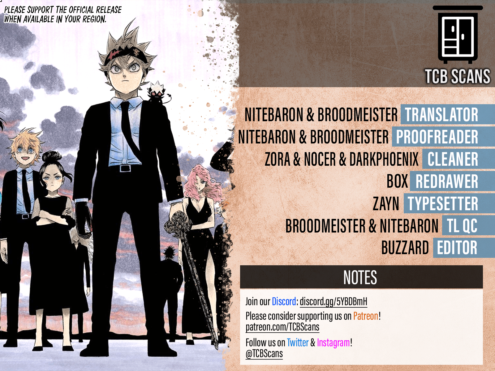 Black Clover, Chapter 313