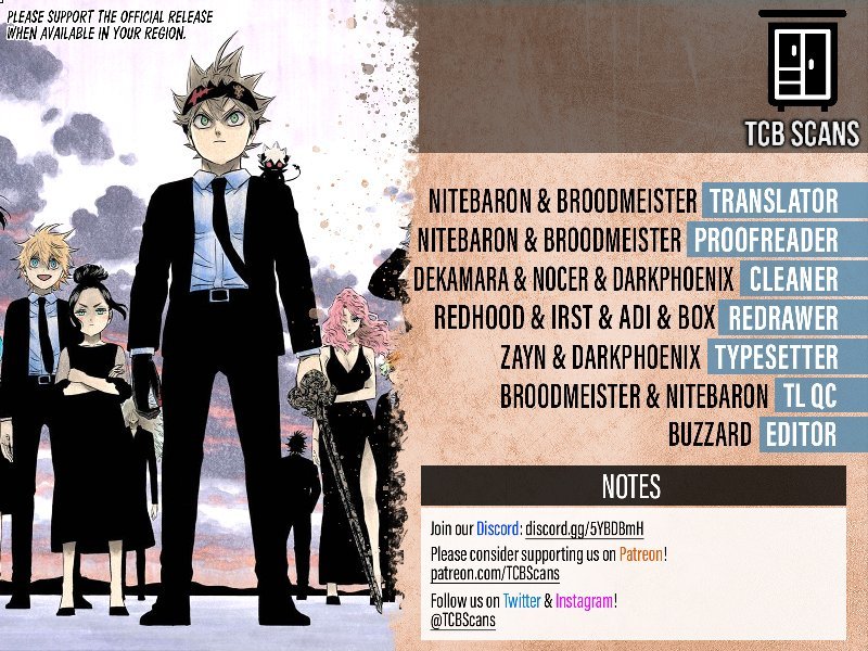 Black Clover, Chapter 314