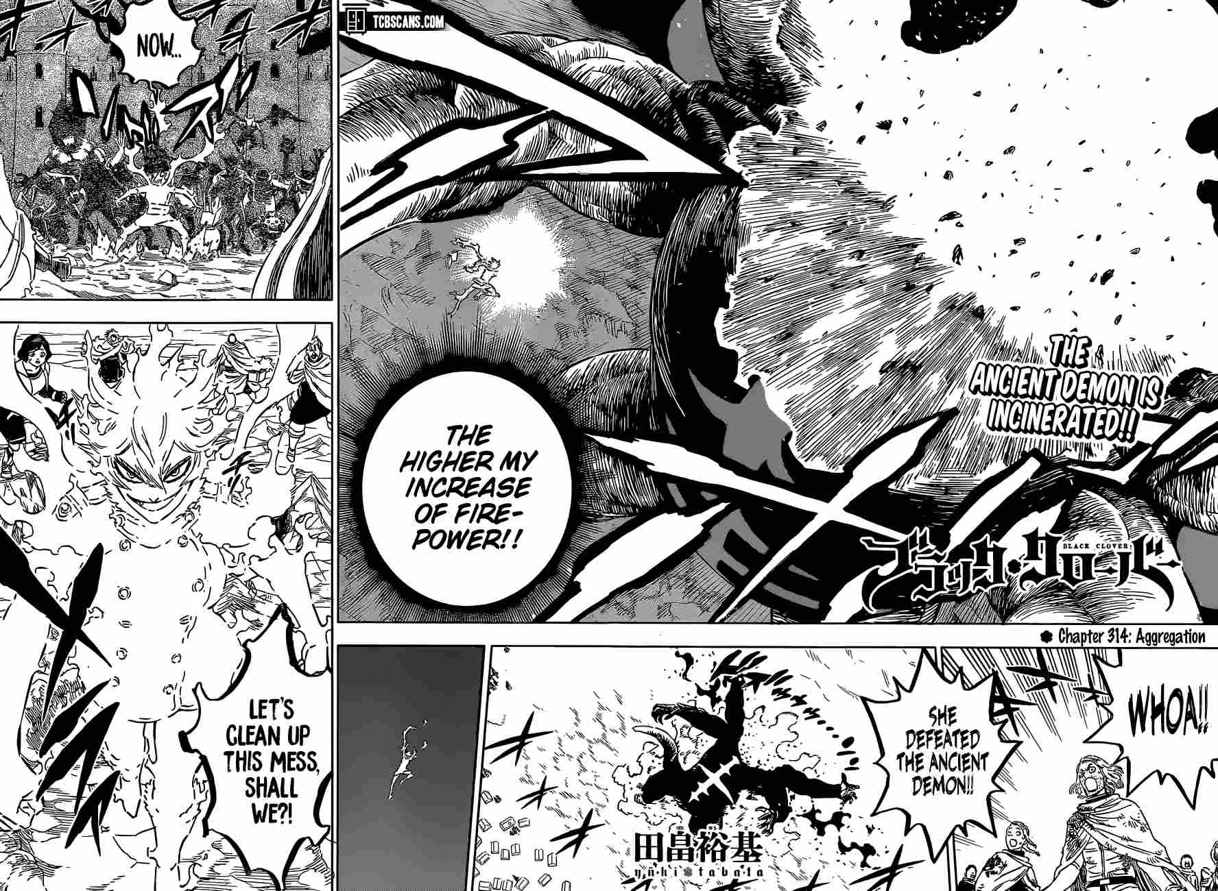 Black Clover, Chapter 314