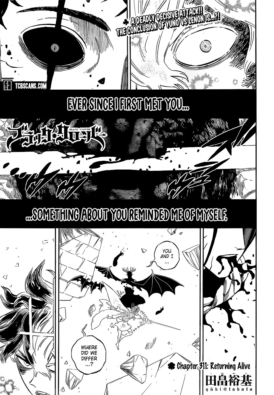 Black Clover, Chapter 311