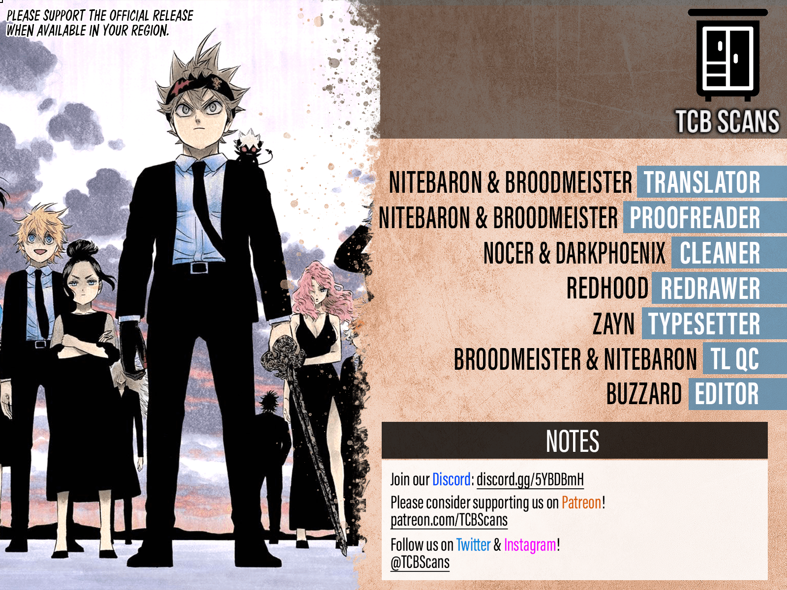 Black Clover, Chapter 311