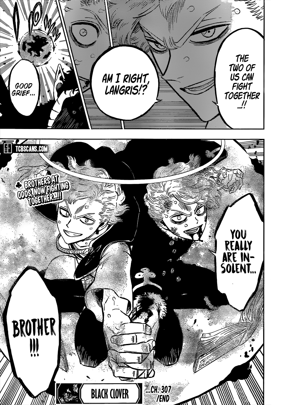 Black Clover, Chapter 307