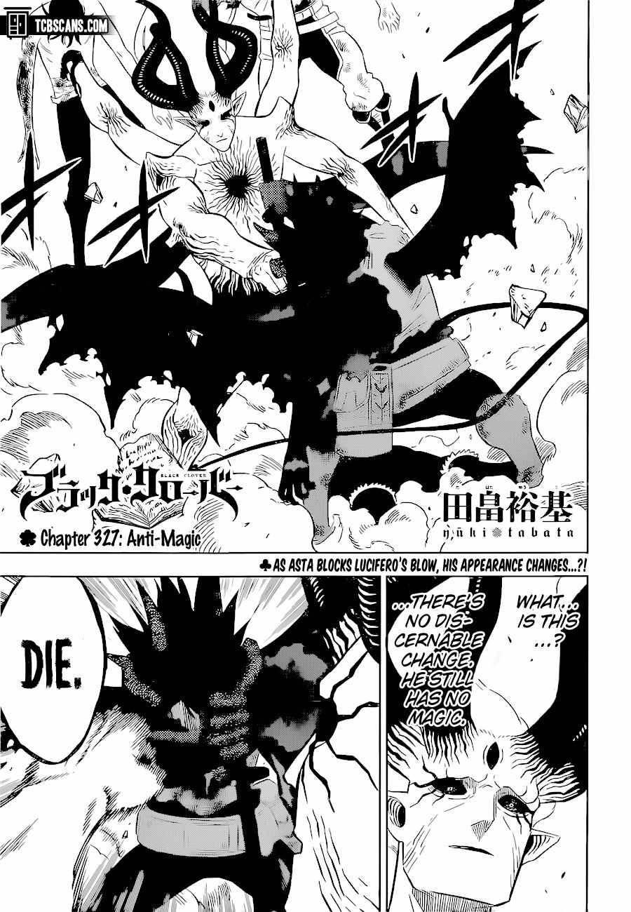 Black Clover, Chapter 327