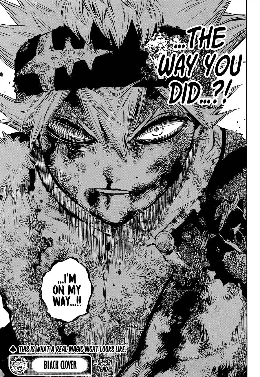 Black Clover, Chapter 321