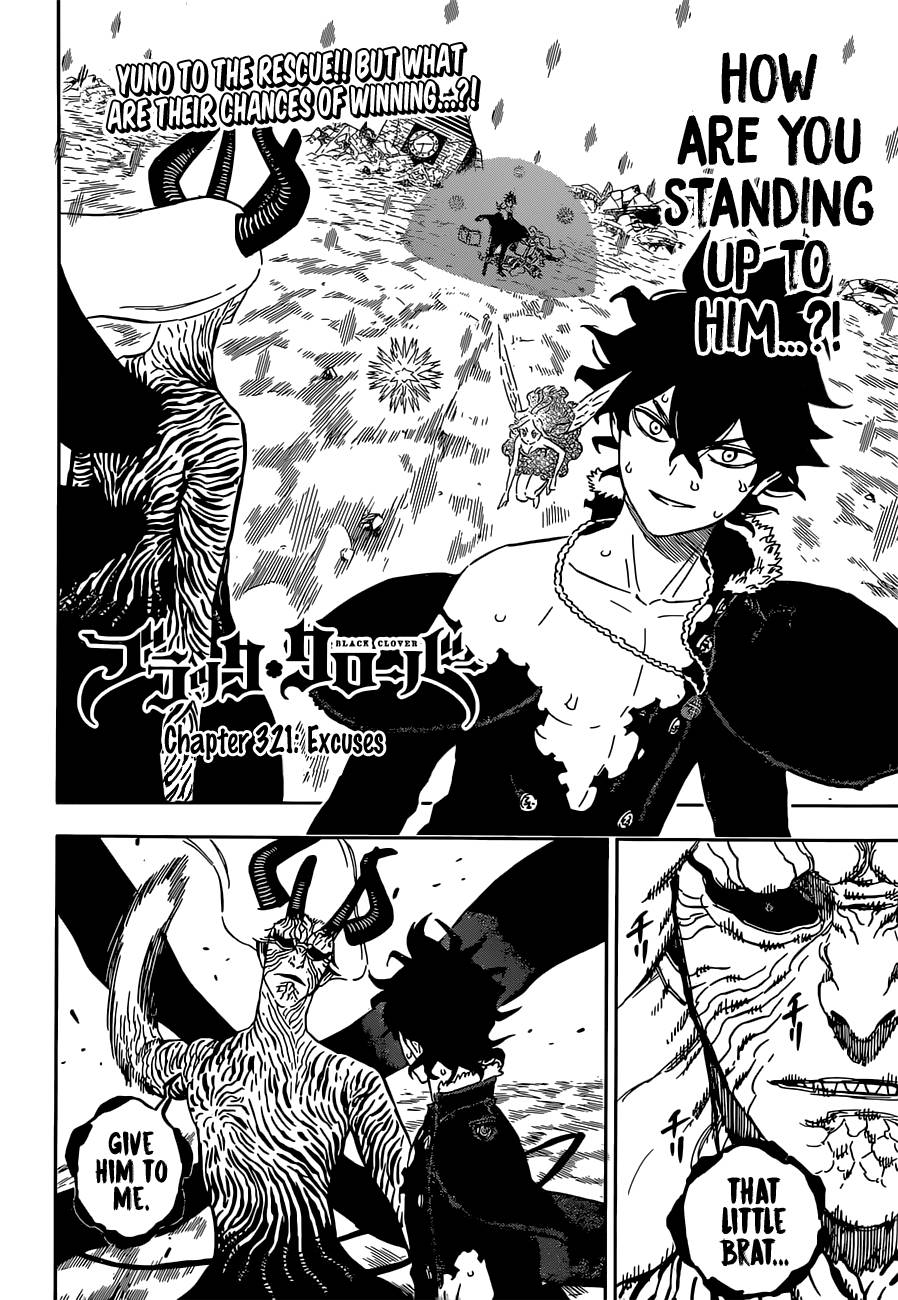 Black Clover, Chapter 321