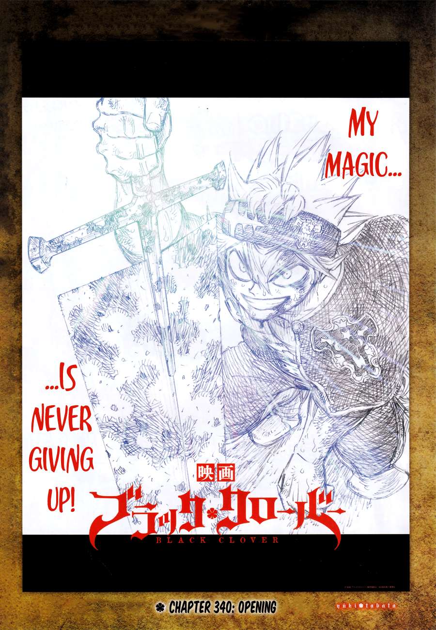 Black Clover, Chapter 340