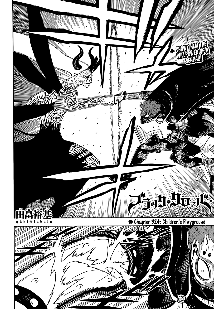 Black Clover, Chapter 324