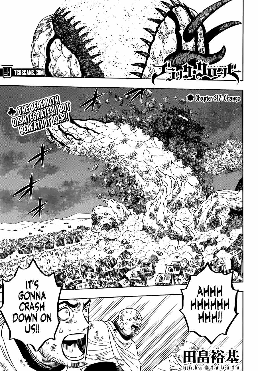 Black Clover, Chapter 317