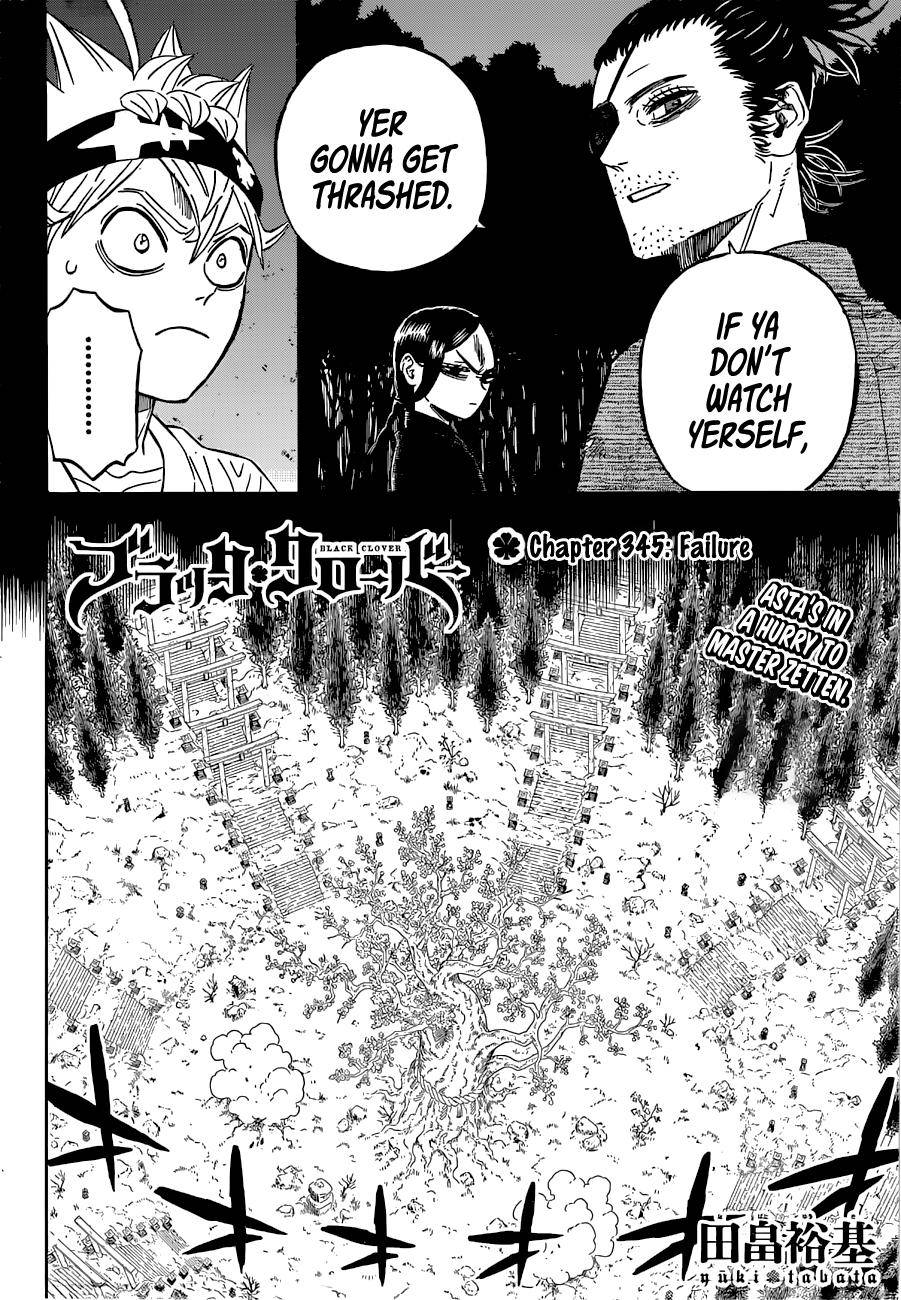 Black Clover, Chapter 345