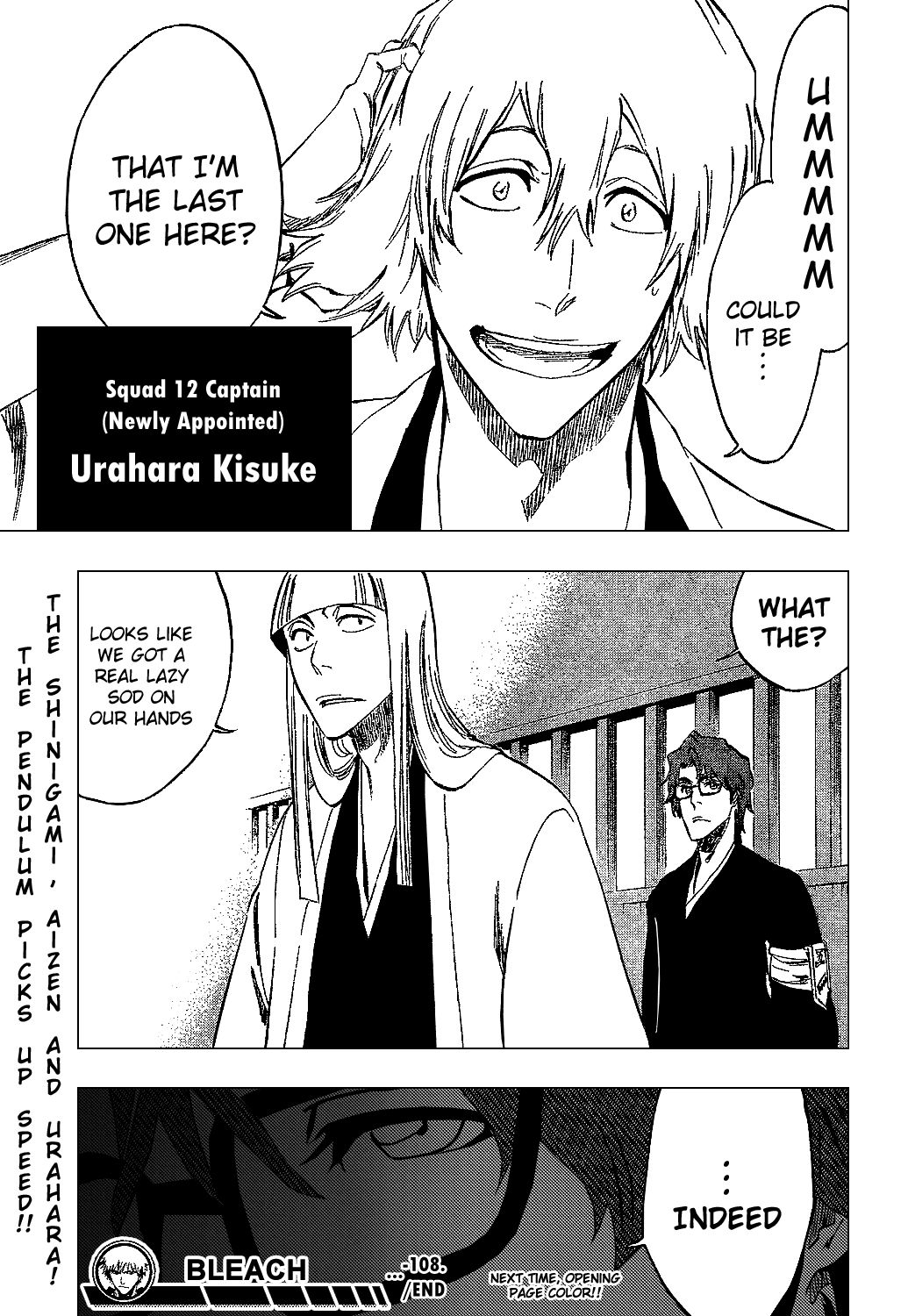 Bleach, Chapter 315.01