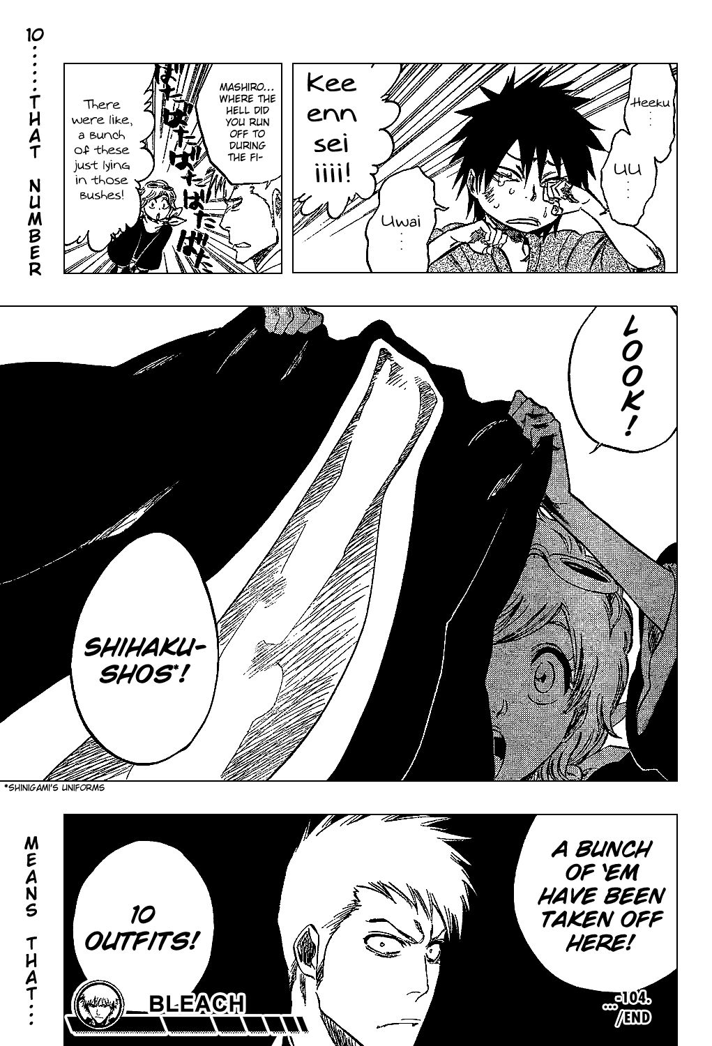 Bleach, Chapter 315.05