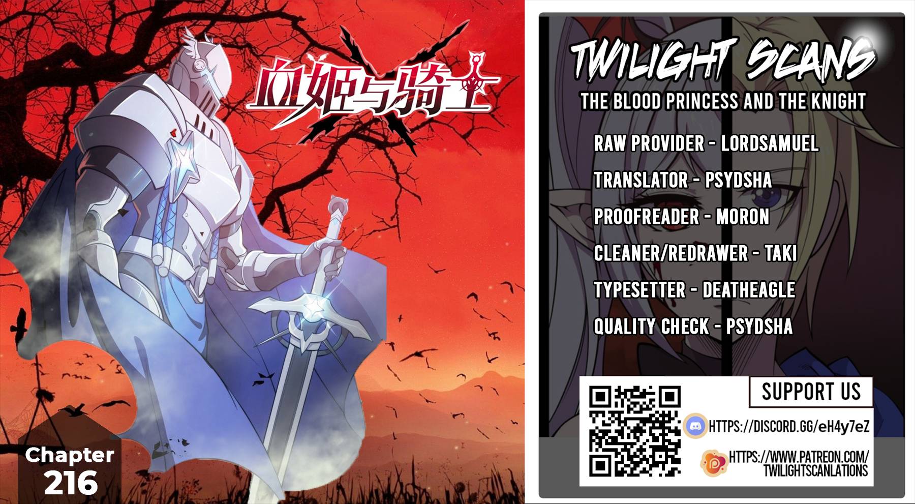 The Blood Princess And The Knight - MANHWATOP