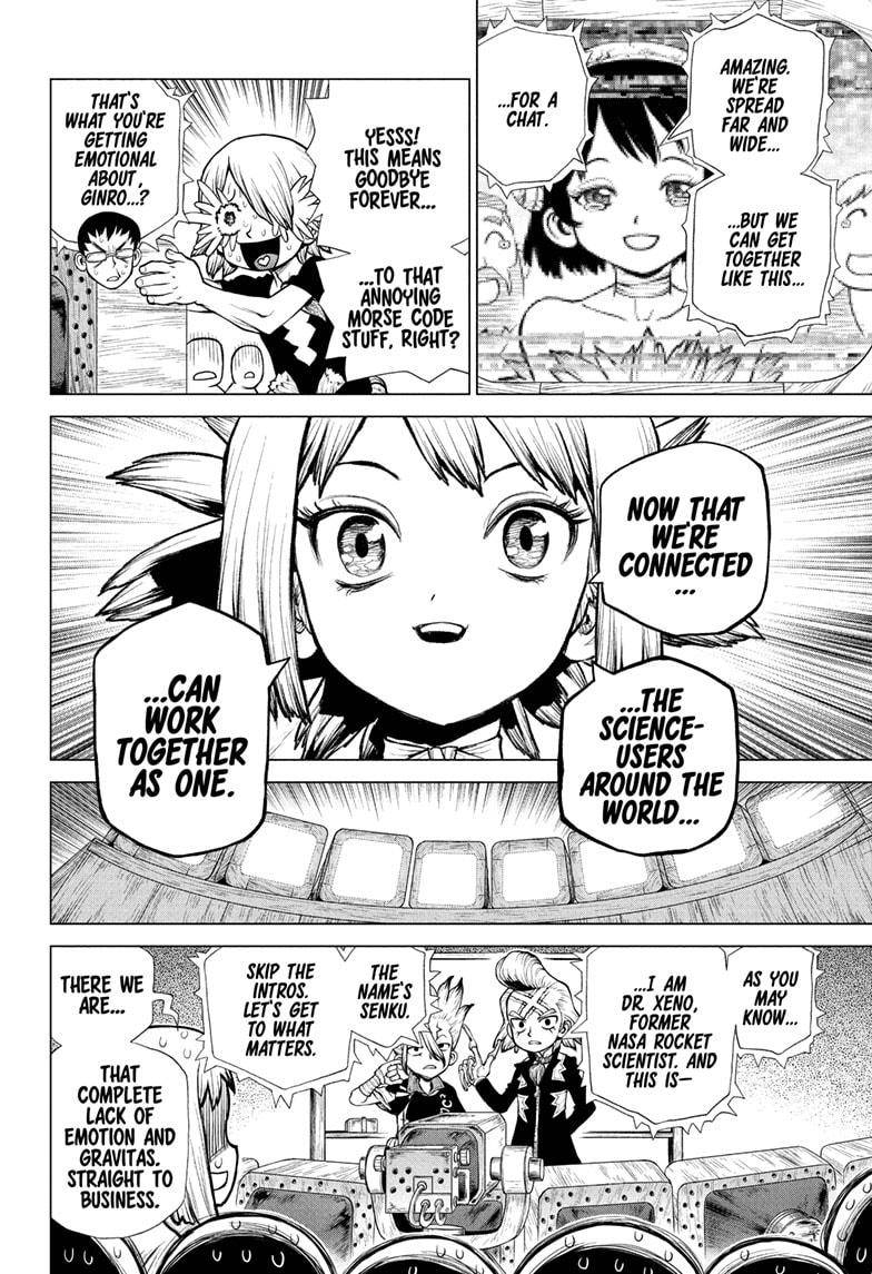 Dr. Stone, Chapter 218